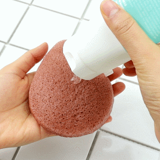 PURITO Jeju Volcanic Scoria Konjac Sponge_kimmi.gif